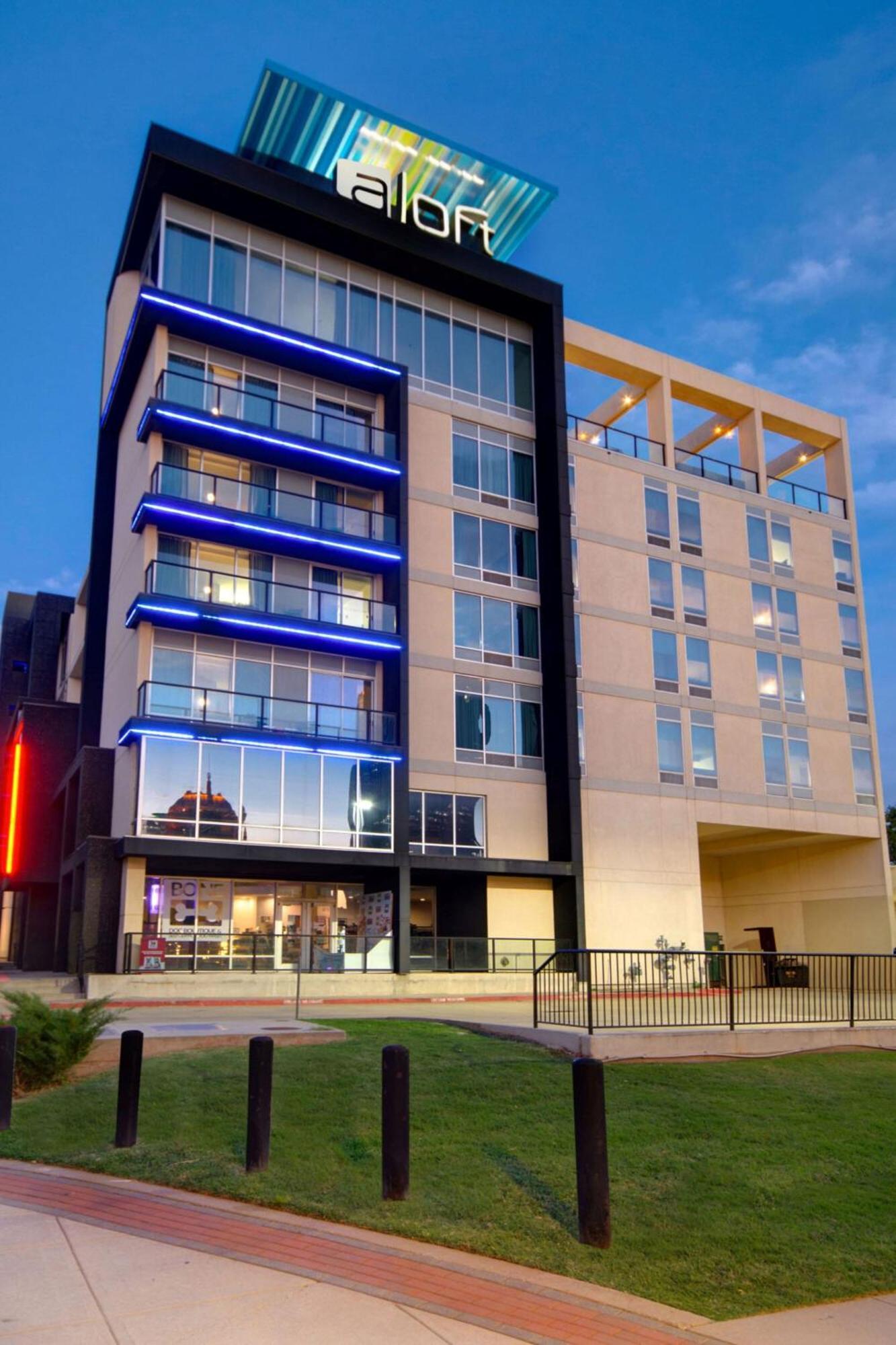 Aloft Oklahoma City Downtown - Bricktown Eksteriør bilde
