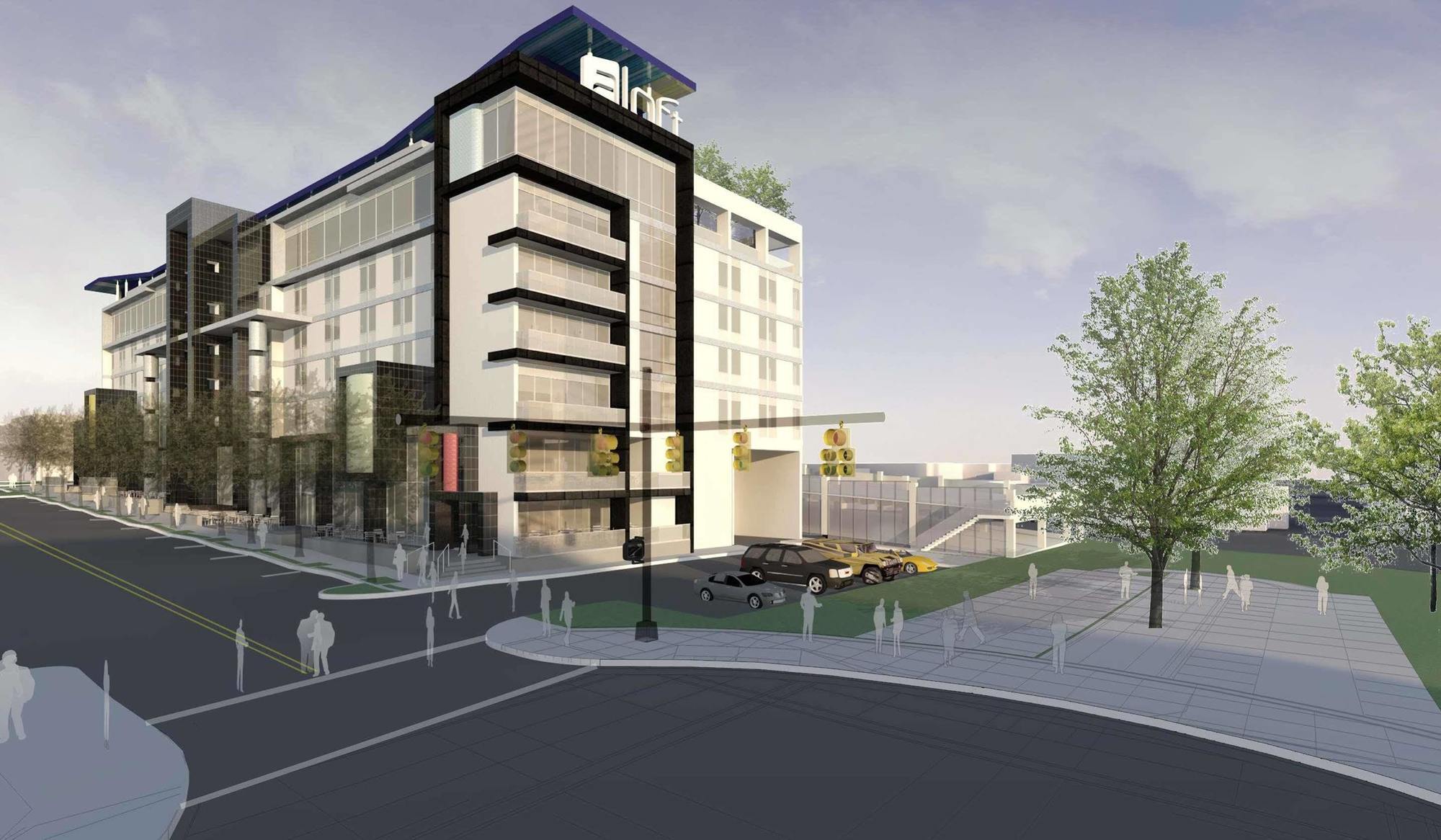 Aloft Oklahoma City Downtown - Bricktown Eksteriør bilde